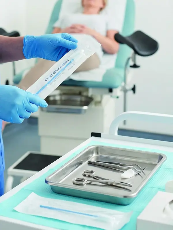 Sterile Einweg-Zervixbürste